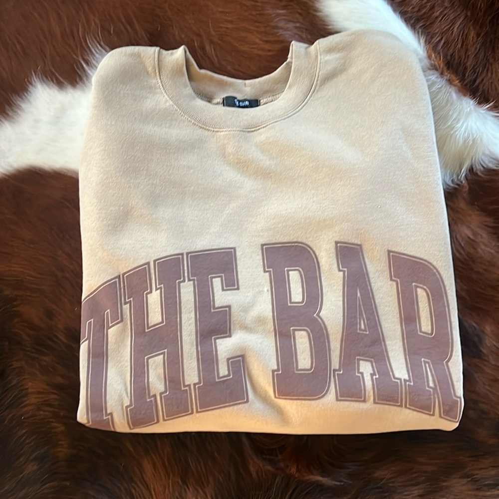 The bar sweatshirt
